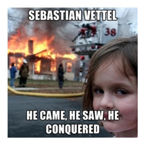 Vettel Conquered